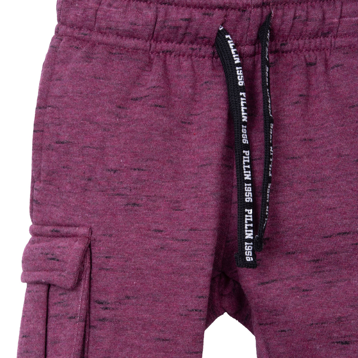 Pantalón Buzo Bebé Niño Cargo Azul / Burdeo