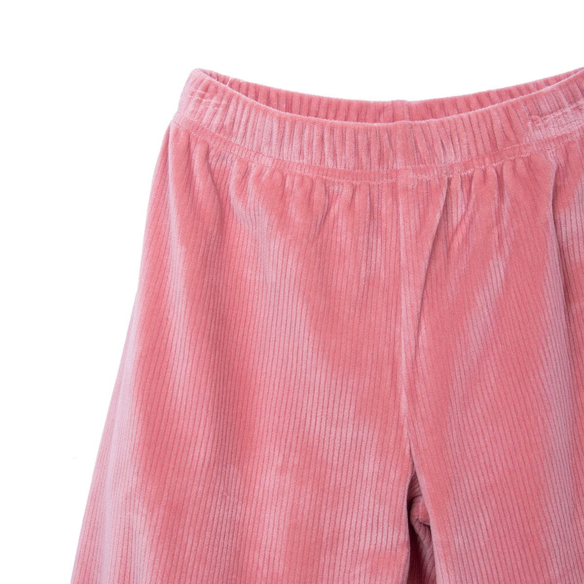 Calza Niña Wide Leg Cintura Elasticada Ciruela / Rosa