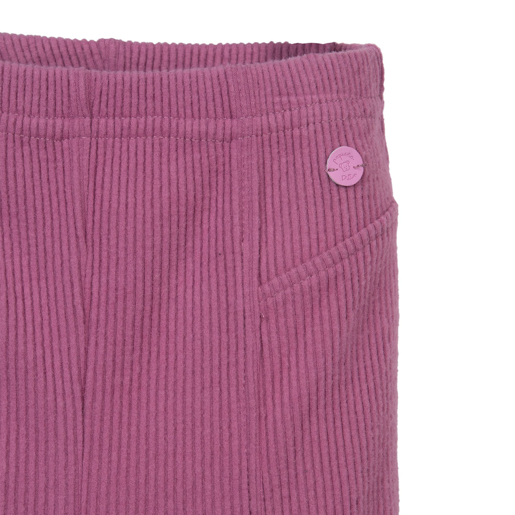 Calza Bebé Niña Flare Cintura Elasticada Azul / Ciruela