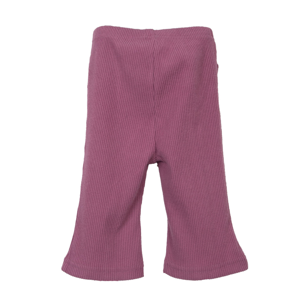 Calza Bebé Niña Flare Cintura Elasticada Azul / Ciruela
