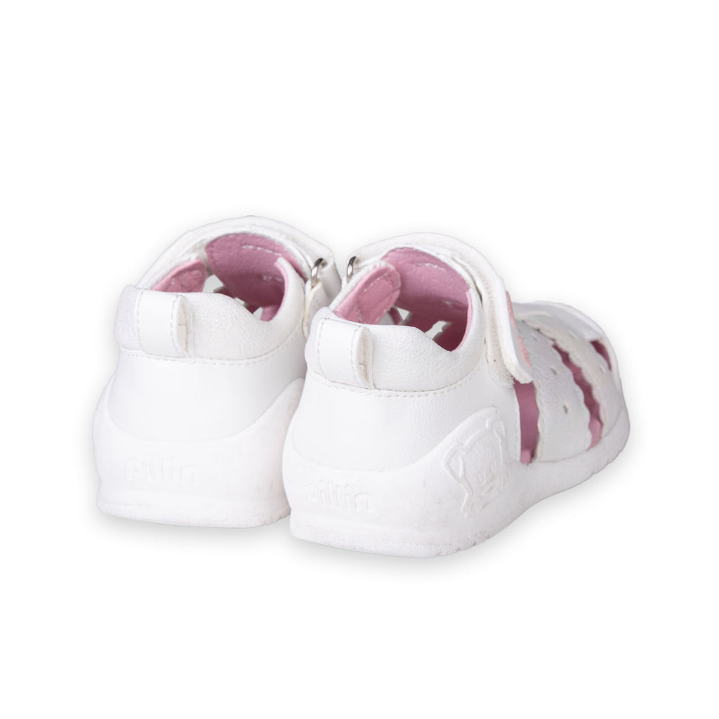 Sandalias Recién Nacido Niña Blanco