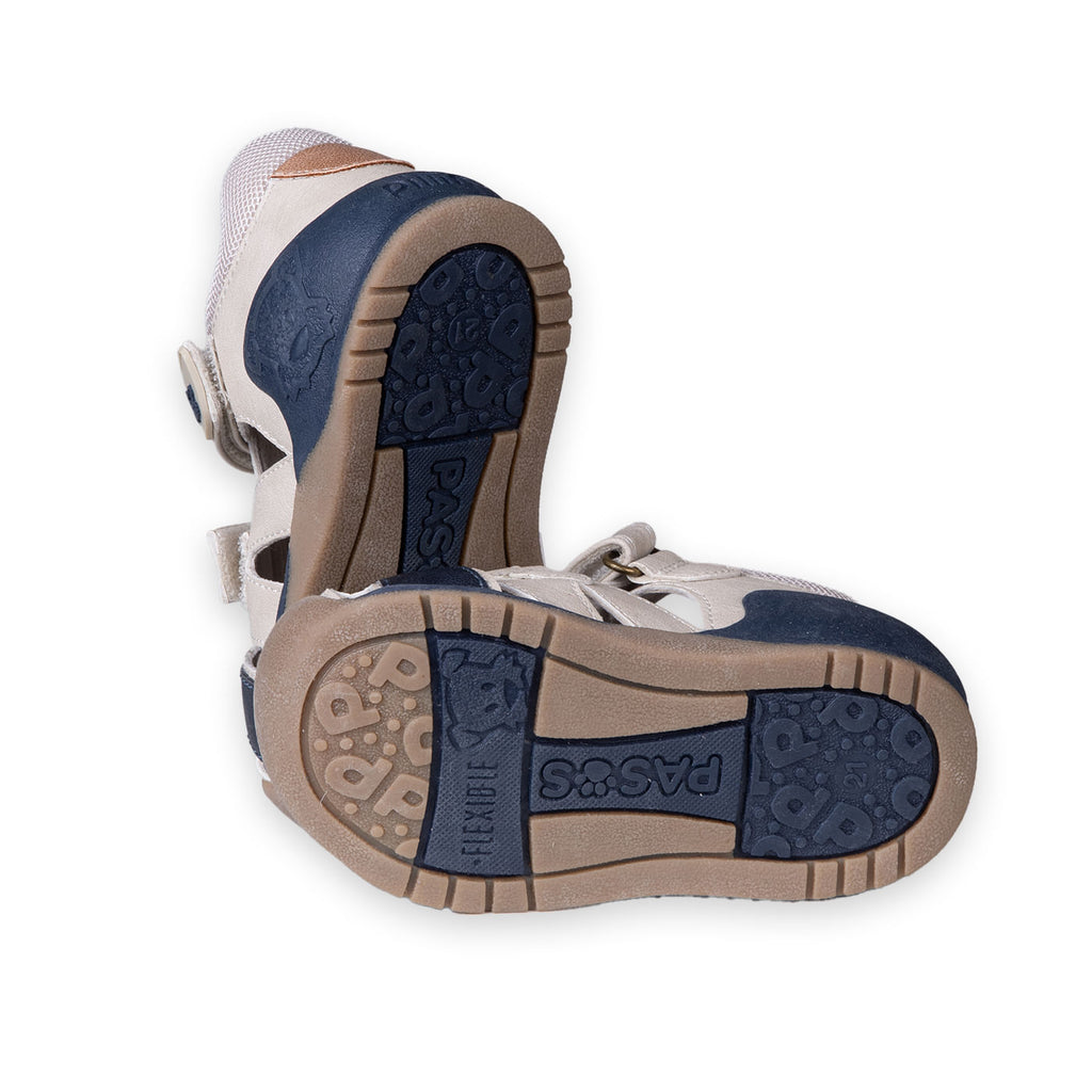 Sandalias Recién Nacido Niño Beige