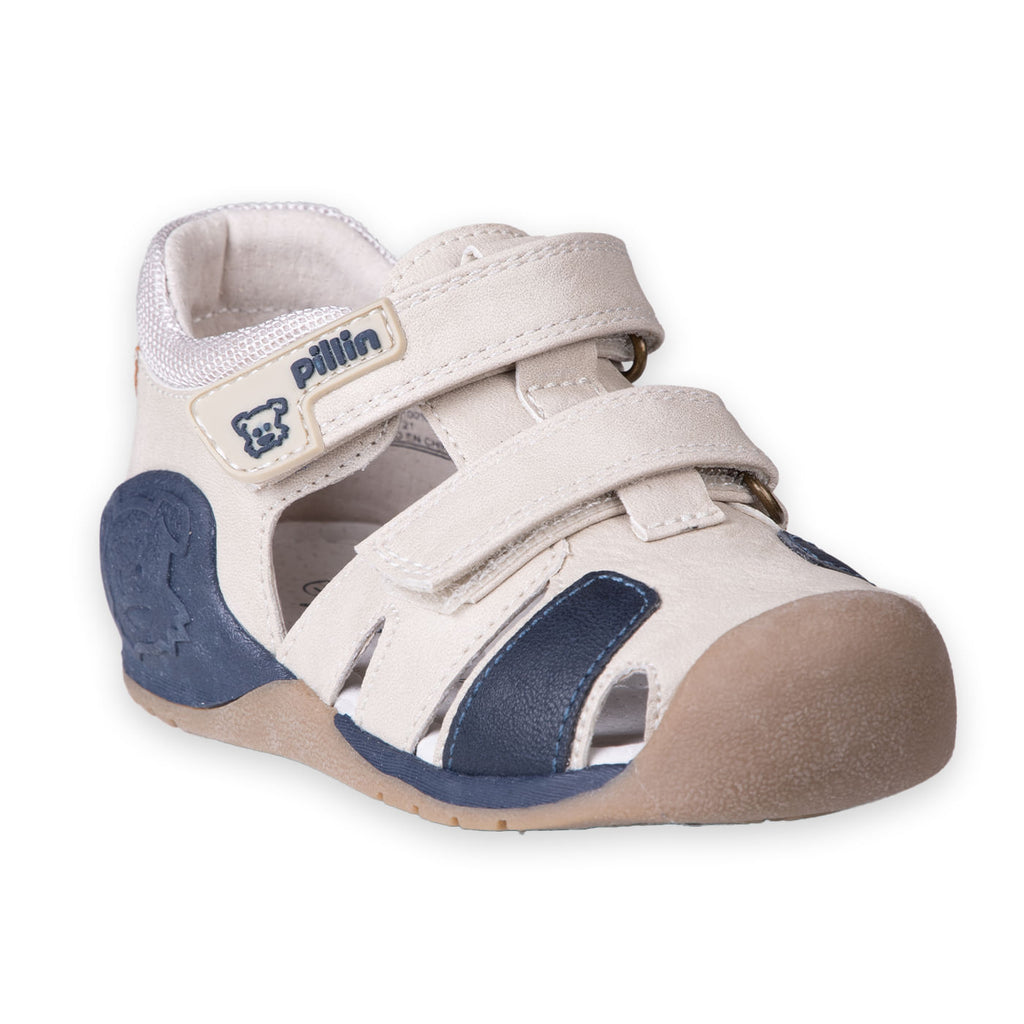 Sandalias Recién Nacido Niño Beige