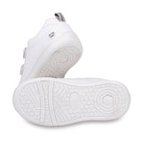ZAPATILLAS BLANCO UNISEX ESCOLAR DOBLE VELCRO