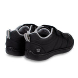 ZAPATILLAS NEGRO UNISEX ESCOLAR DOBLE VELCRO