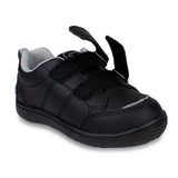 ZAPATILLAS NEGRO UNISEX ESCOLAR DOBLE VELCRO