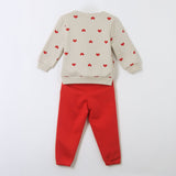 BUZO TODDLERA CORAZONES MINNIE