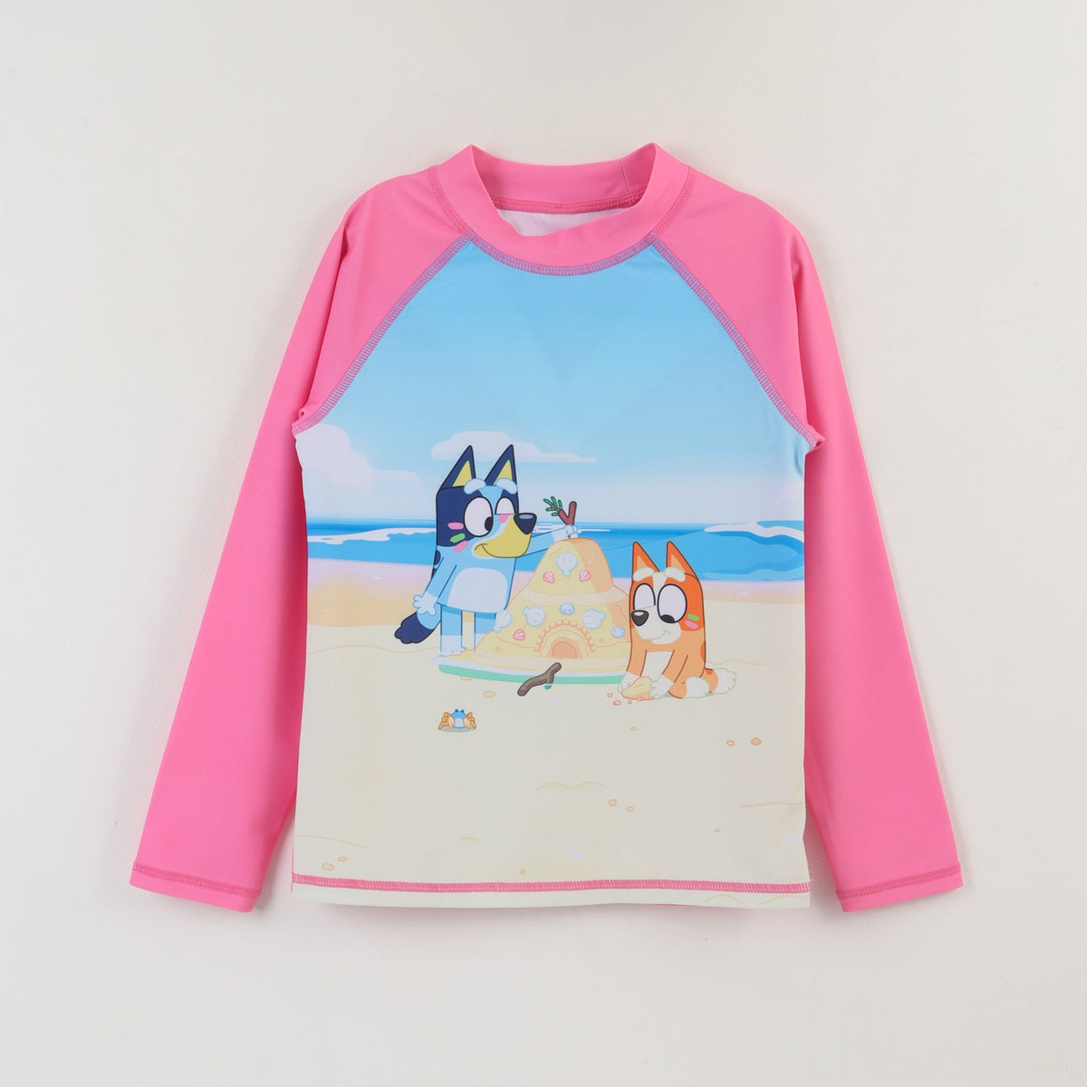 POLERA UV TODDLERA PLAYA BLUEY