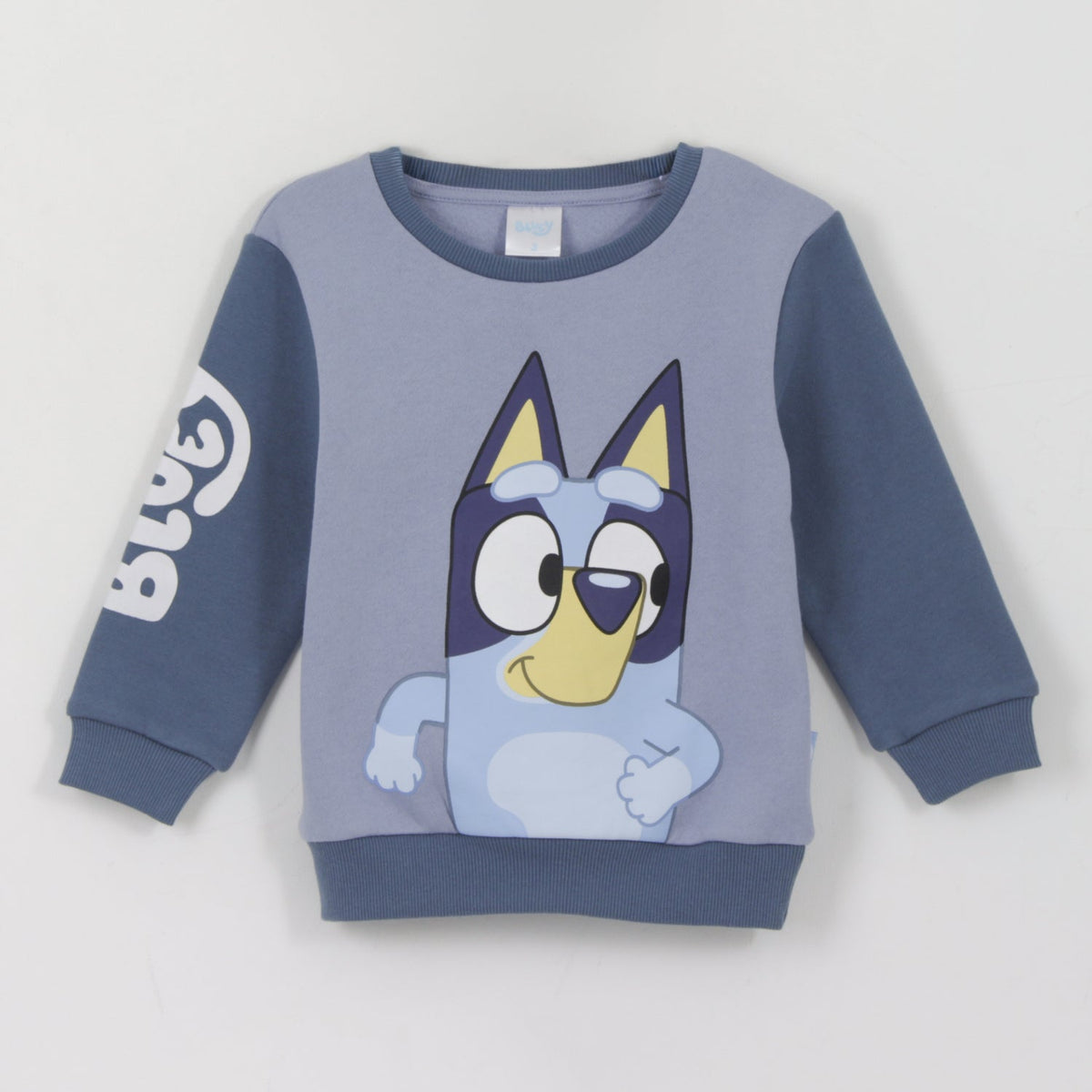 POLERON CERRADO TODDLERO PERSONAJE GRAND BLUEY