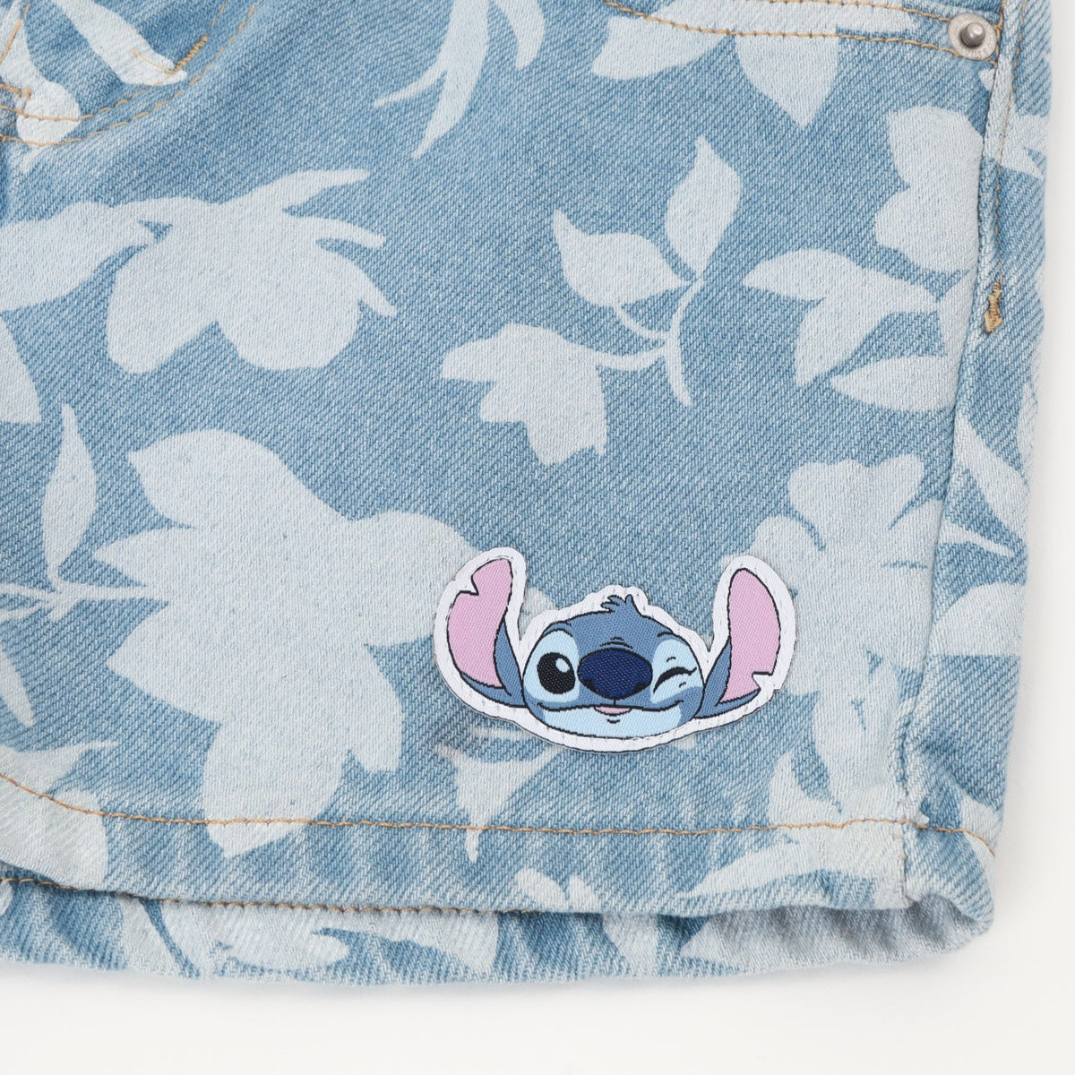 Short Niña Mezclilla Lilo & Stitch