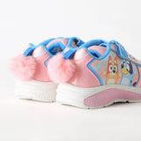 ZAPATILLA CON LUCES TODDLERA Y BINGO POMPOM BLUEY