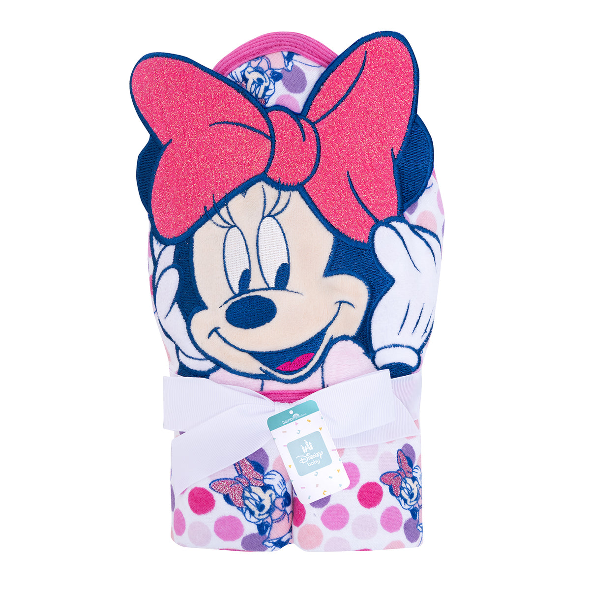 Toalla capucha Minnie Bambino