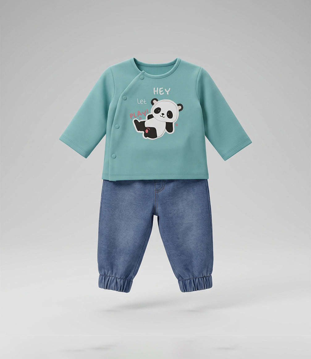Conjunto Recién Nacido con Panda