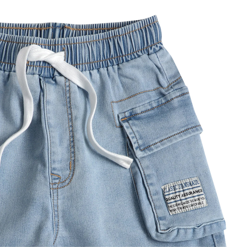 Bermuda Cargo Denim Niño