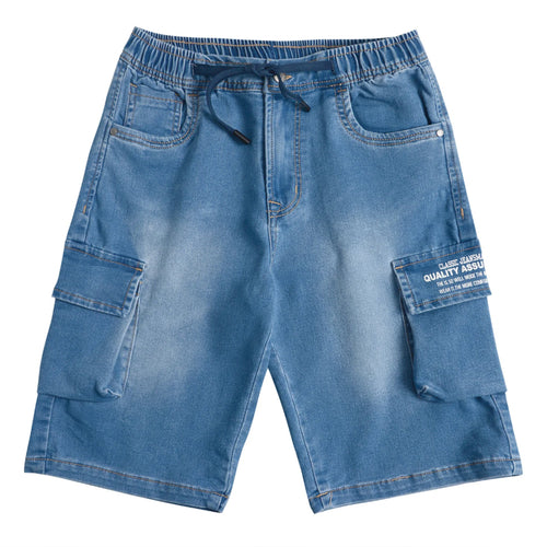 Bermuda Cargo Denim Niño