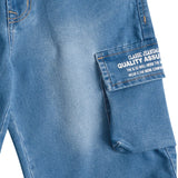 BERMUDA CARGO DENIM NINO