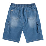 BERMUDA CARGO DENIM NINO