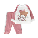 BUZO POWER GIRL PALO ROSA