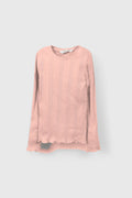 Polera K1 Girl Canalé Rosado