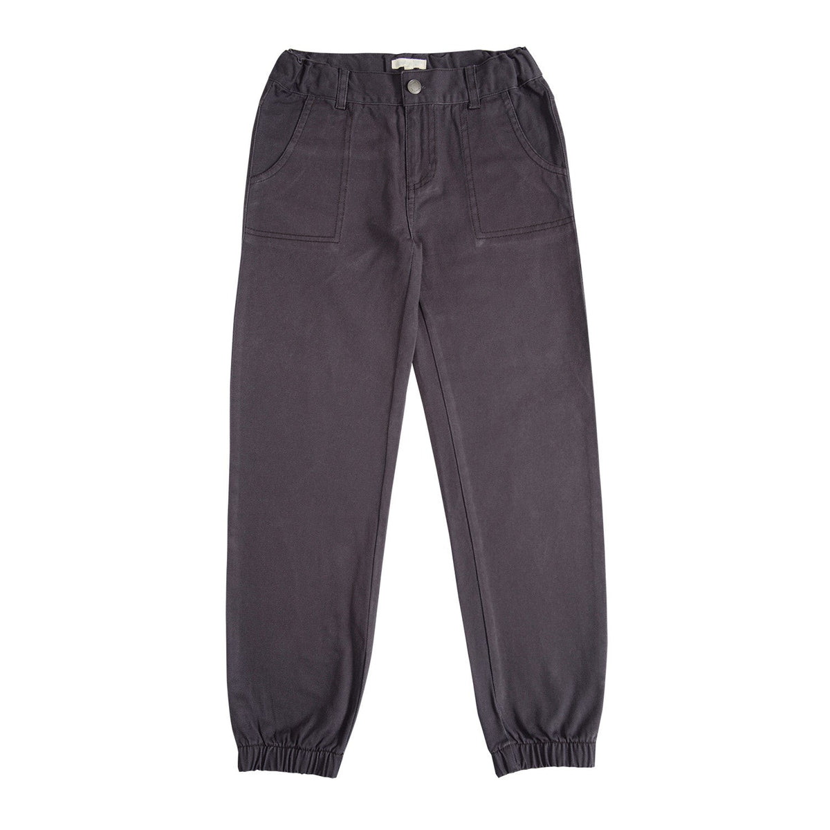 Pantalón Gabardina Niño Azul / Gris