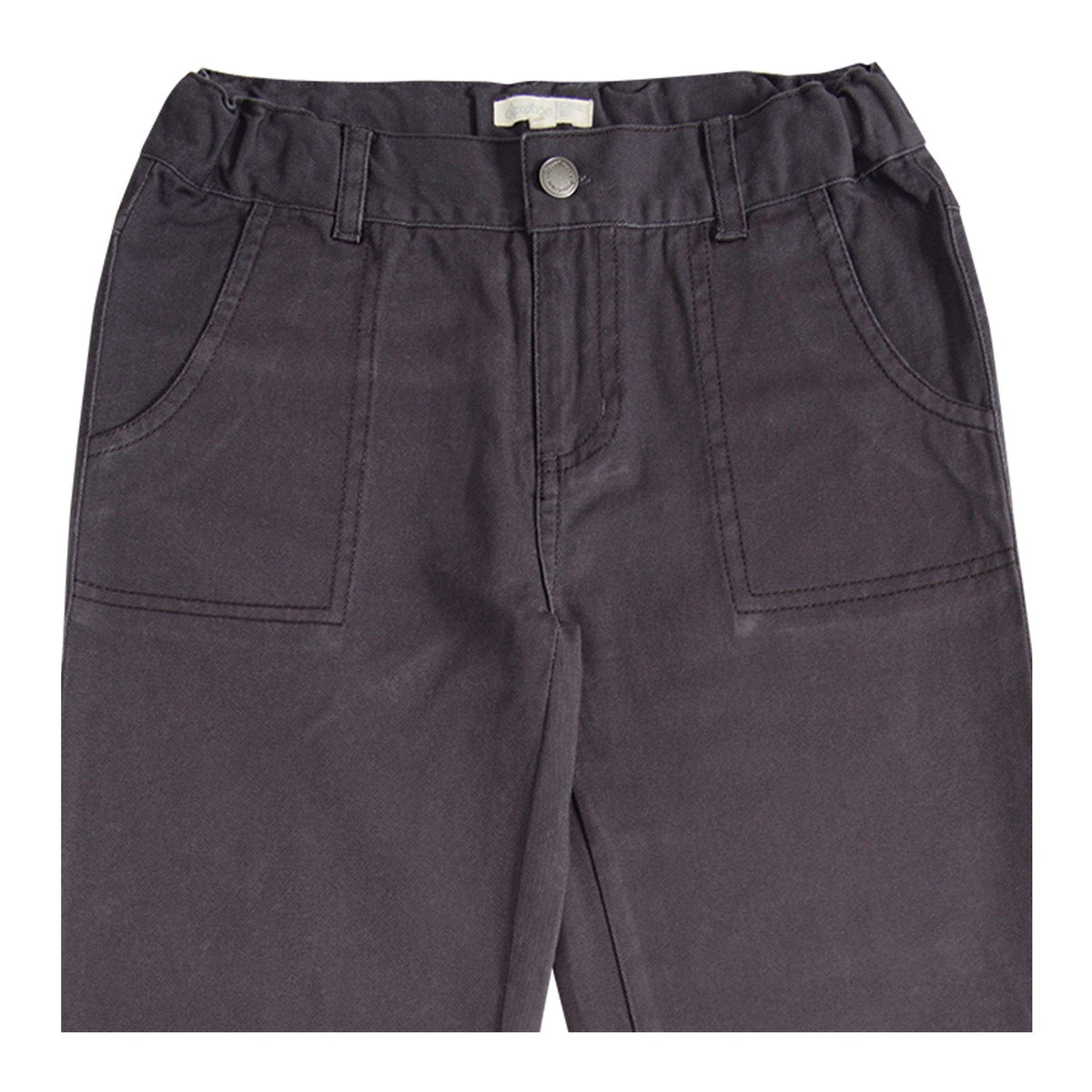 Pantalón Gabardina Niño Azul / Gris