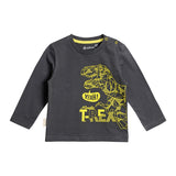 POLERA JERSEY ALGODON ESTAMPADO EN RELIEVE BEBO