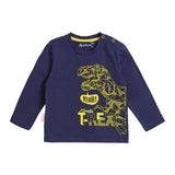 POLERA JERSEY ALGODON ESTAMPADO EN RELIEVE BEBO