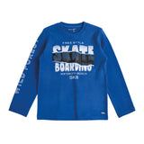 POLERA MANGA LARGA AFRANELADA NINO