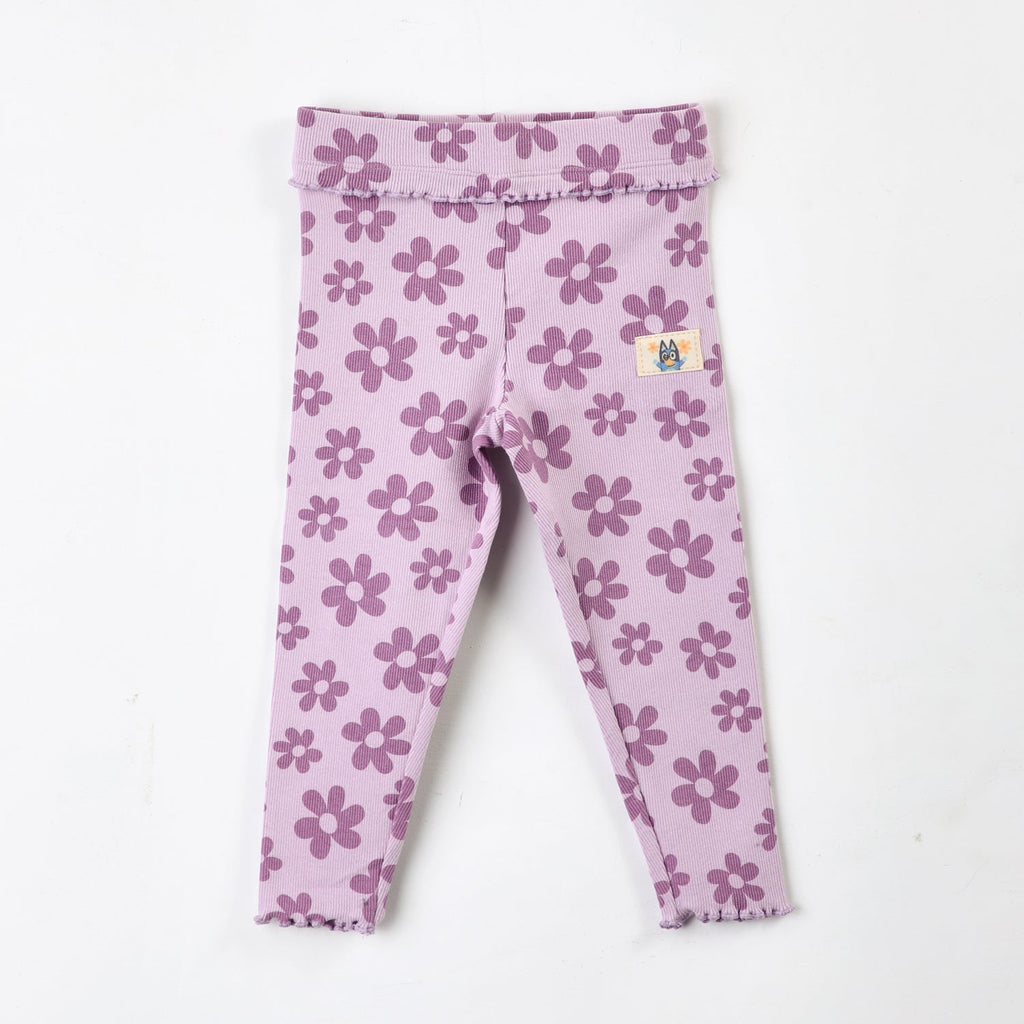 Calza Toddlera Flores Bluey - Buva Family
