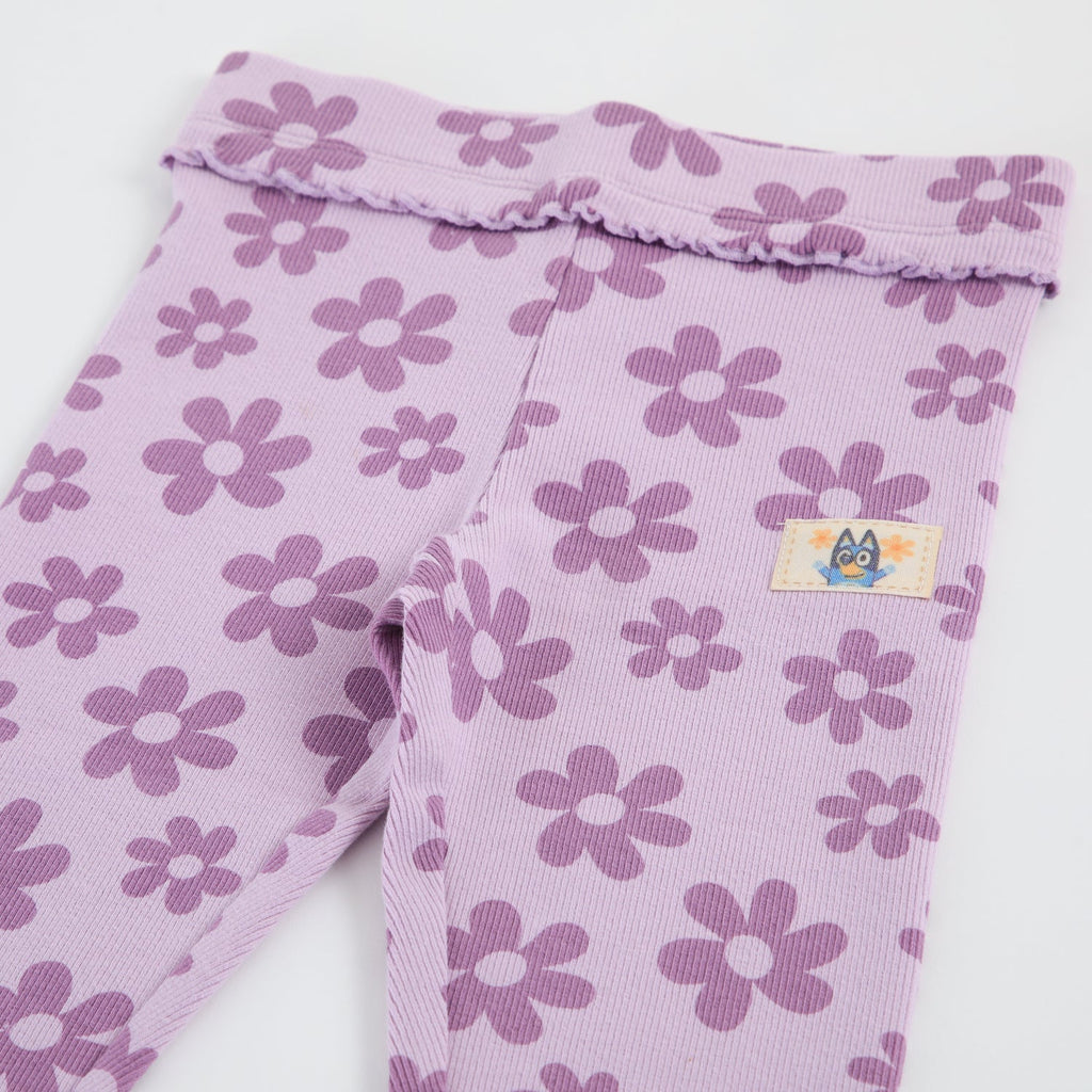 Calza Toddlera Flores Bluey - Buva Family