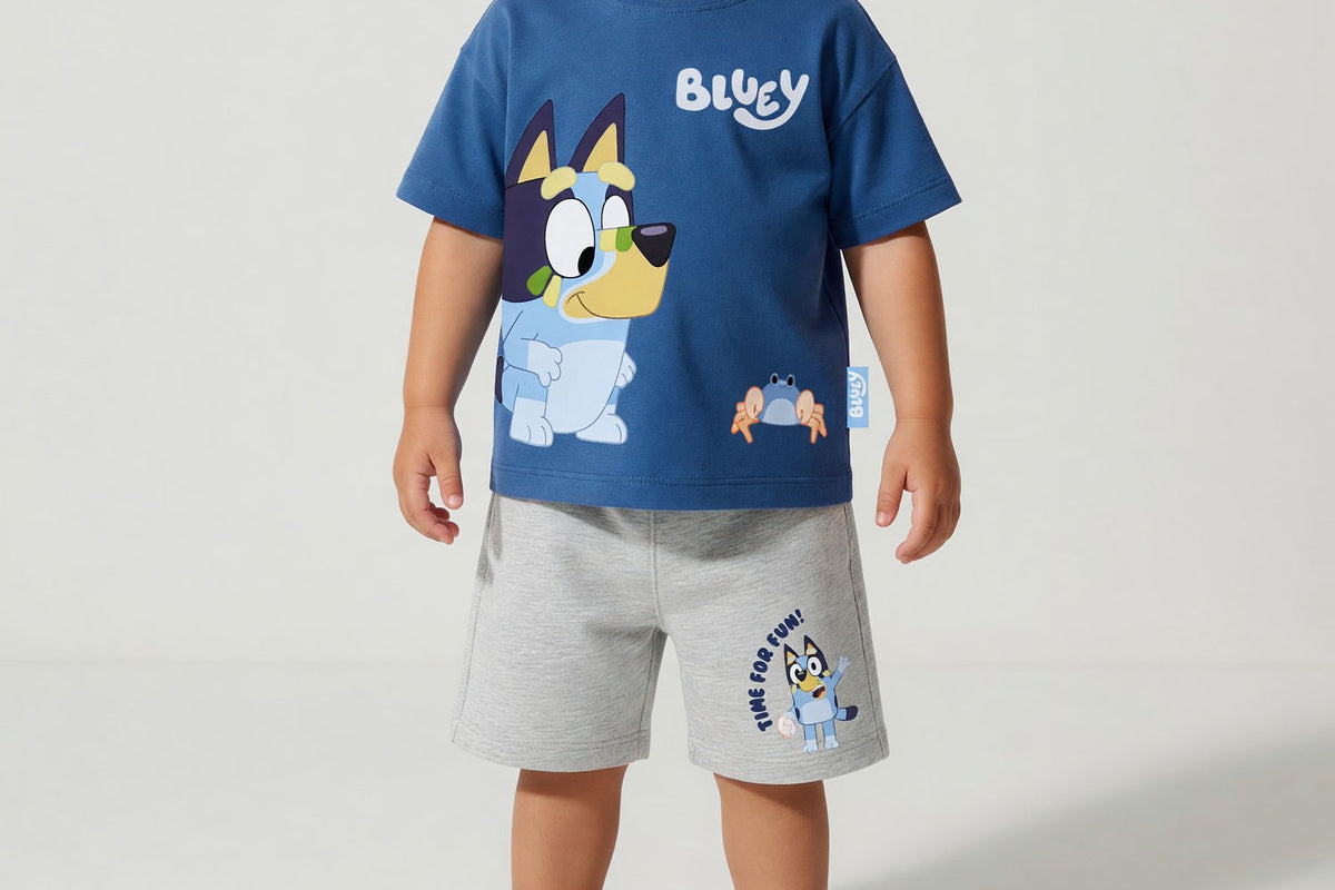 Conjunto Toddlero Cangrejo Bluey - Buva Family