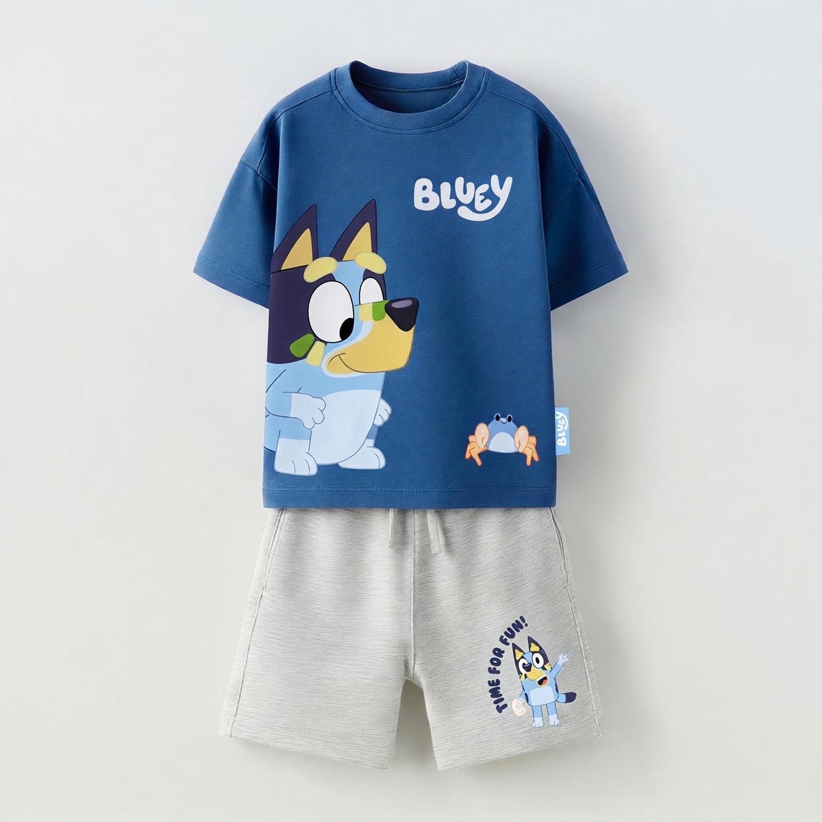 Conjunto Toddlero Cangrejo Bluey - Buva Family
