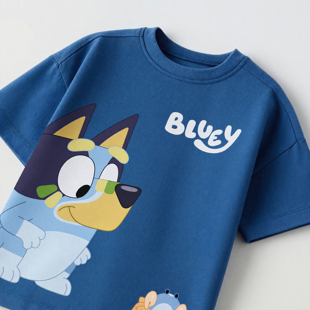 Conjunto Toddlero Cangrejo Bluey - Buva Family