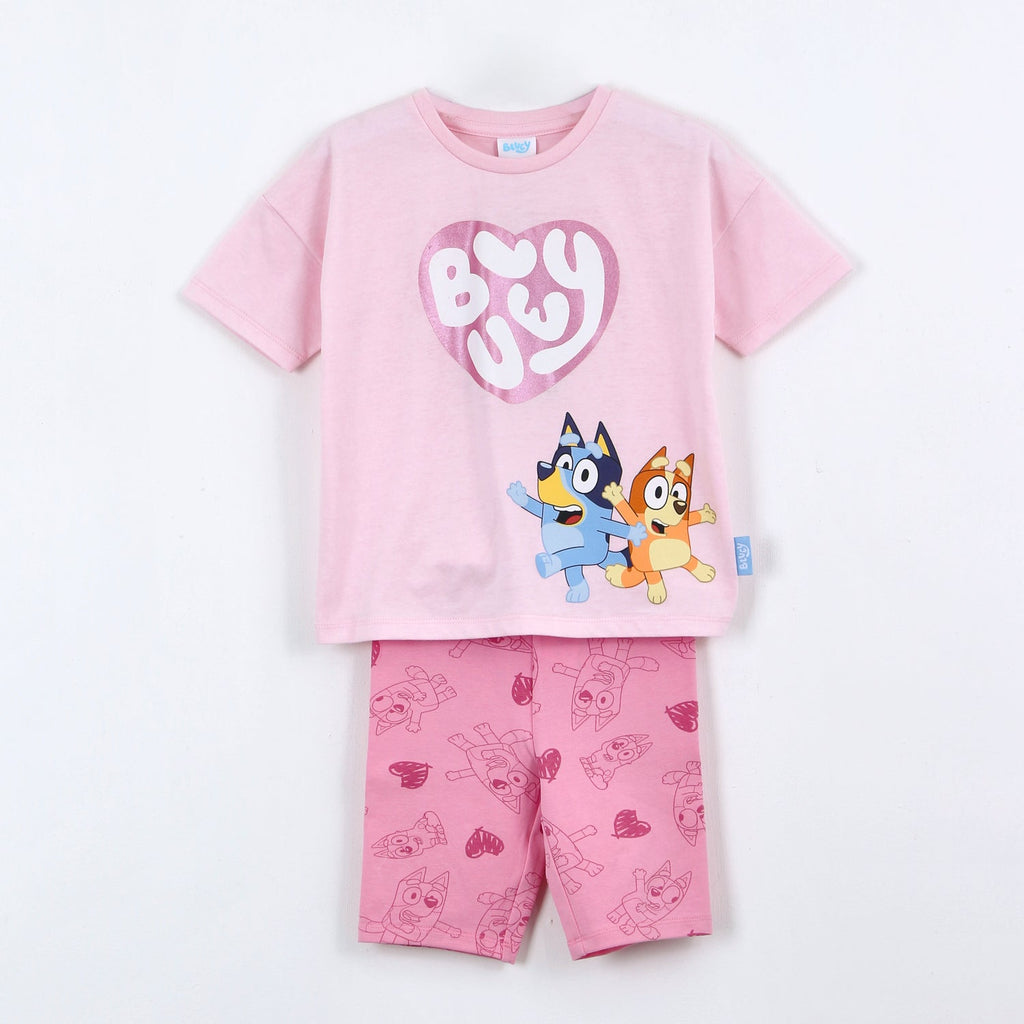 Conjunto Toddlera Corazon Bluey - Buva Family