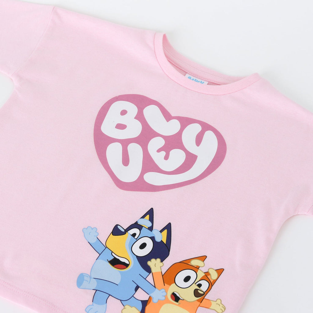 Conjunto Toddlera Corazon Bluey - Buva Family