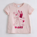 Polera M/C Toddlera Foil Bluey Y Bingo - Buva Family