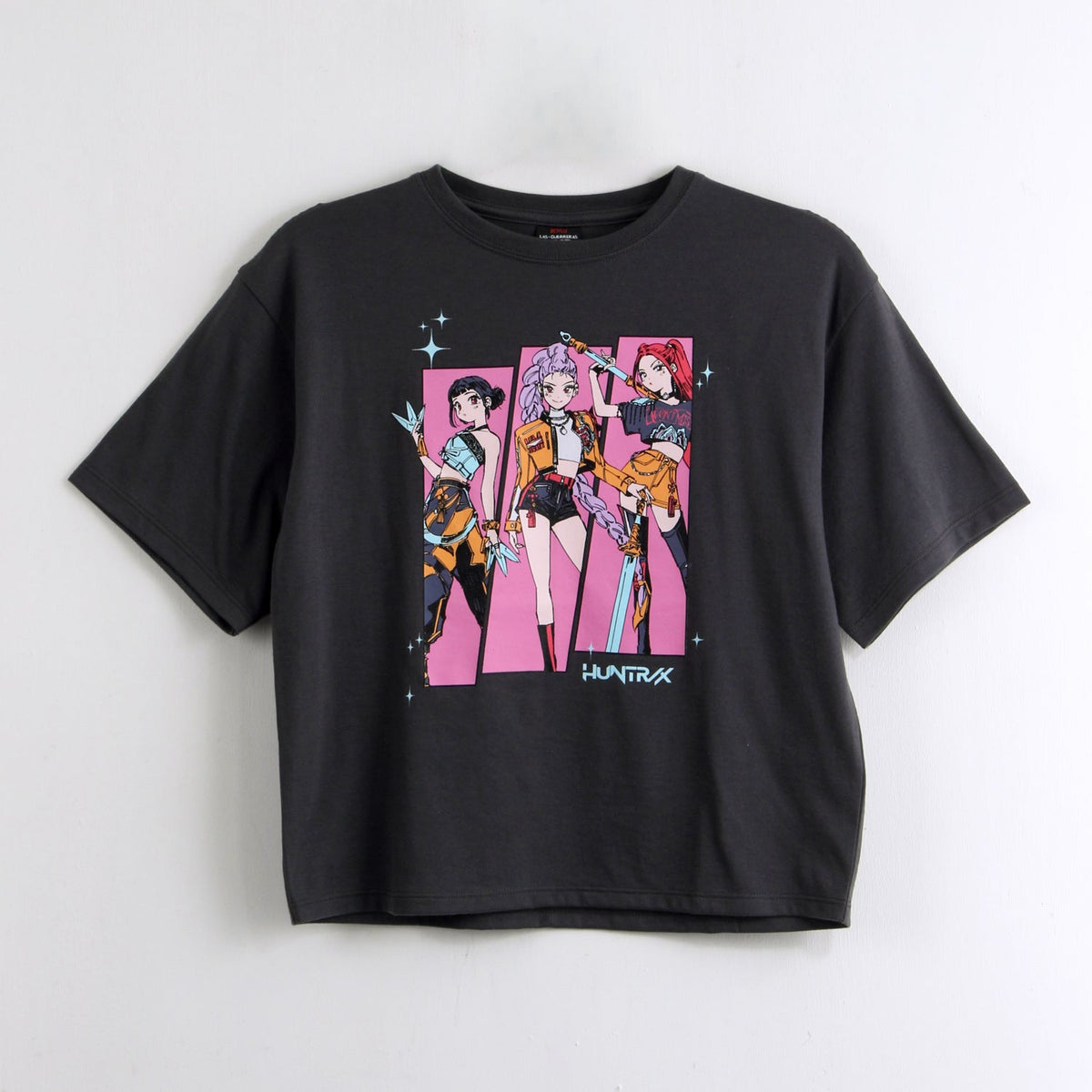 POLERA MC NIÑA GUERRERAS ACERO KPOP DEMON HUNTERS