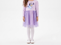 Vestido Tul Toddlera Estampado Bluey - Buva Family