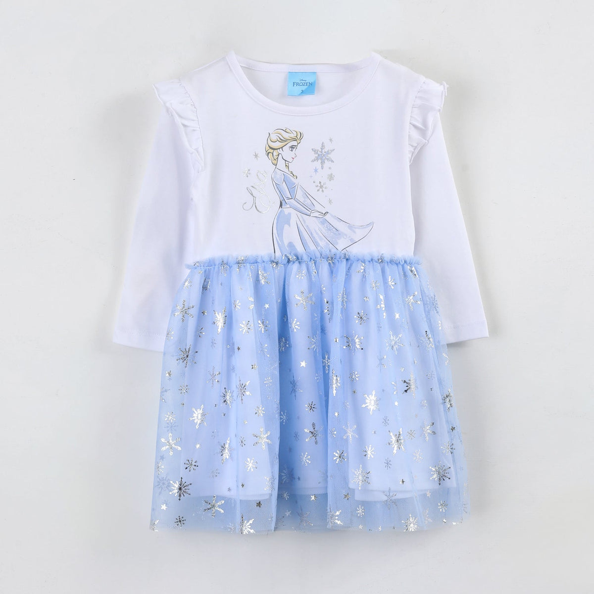 Vestido Tul Toddlera Elsa Frozen - Buva Family