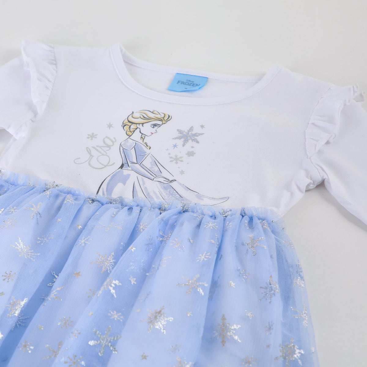 Vestido Tul Toddlera Elsa Frozen - Buva Family