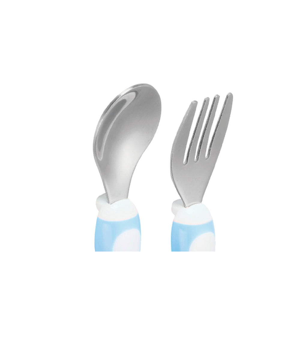 Set Cubiertos de Metal Para Bebé
