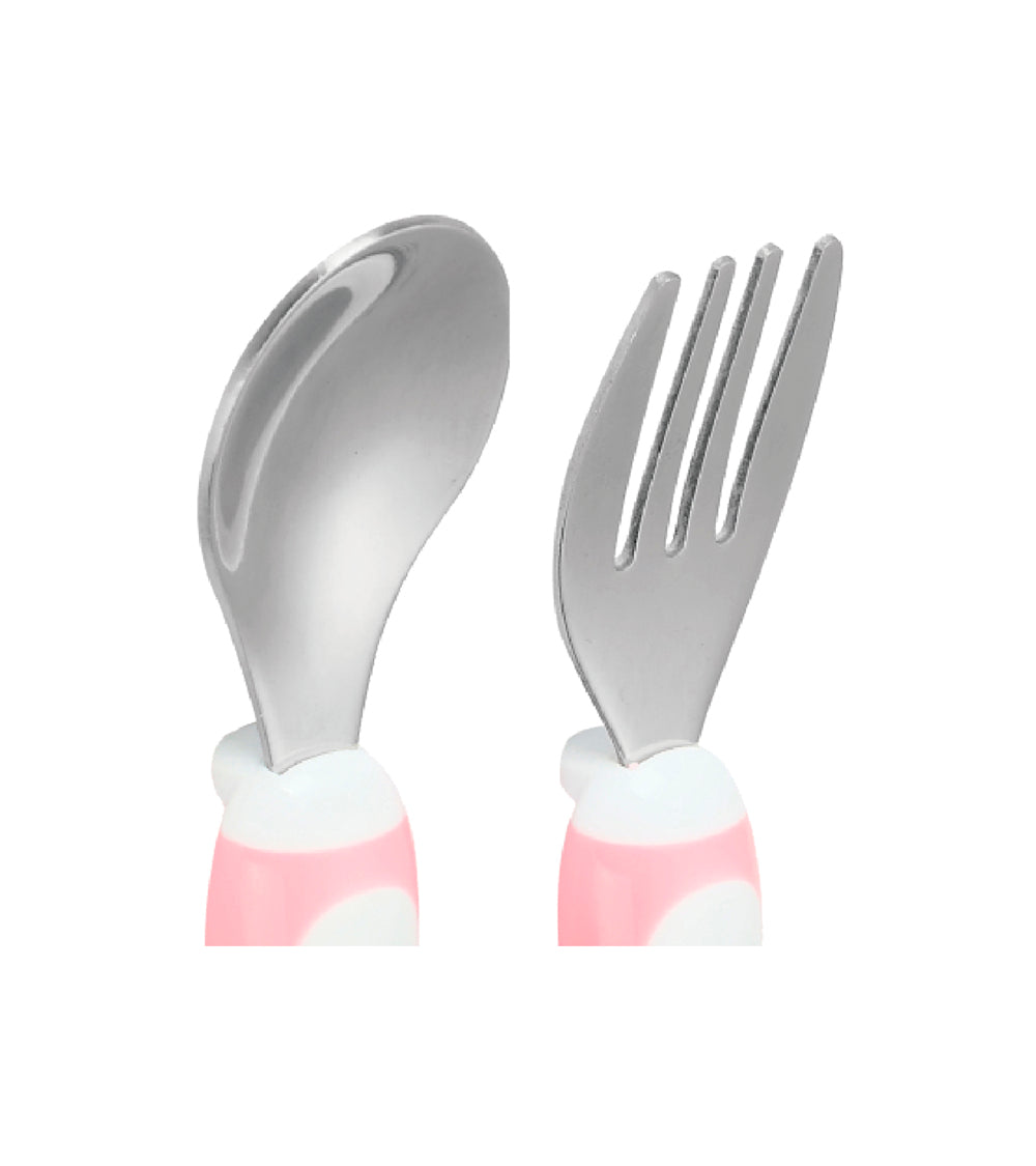 Set Cubiertos de Metal Para Bebé