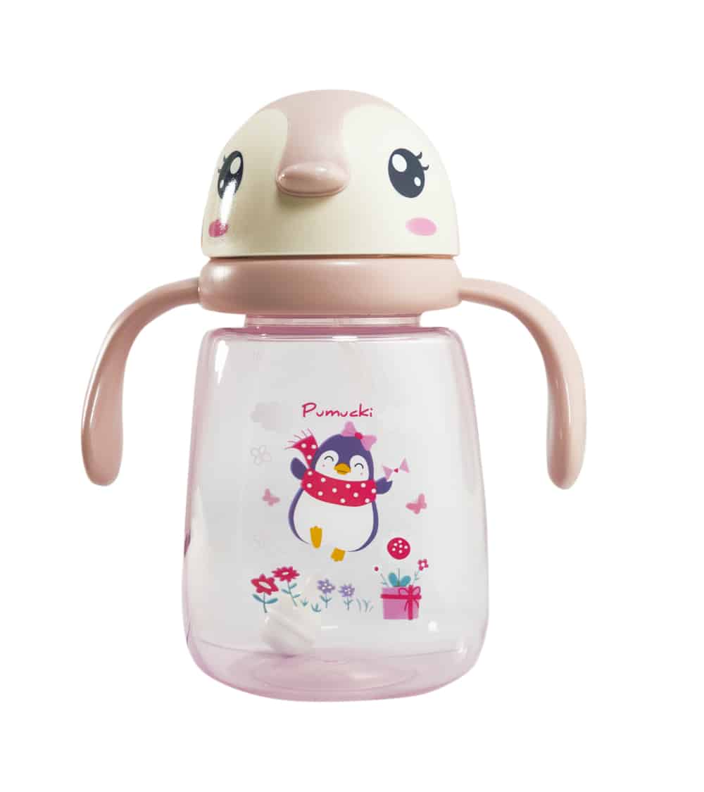Vaso bombilla de Silicona ROSADO