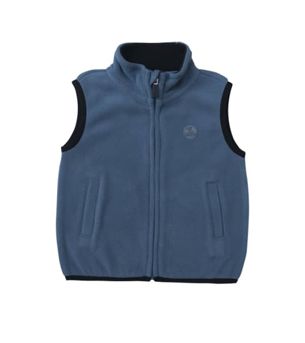 Chaqueta Polar Sin Mangas Niño AZUL 6A