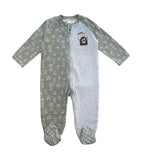 Enterito Pijama Franela Niño GRIS 24M