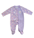 Enterito Pijama Franela Niña LILA 24M