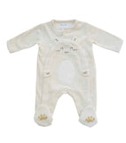 Enterito Plush Bordado BEIGE 6M