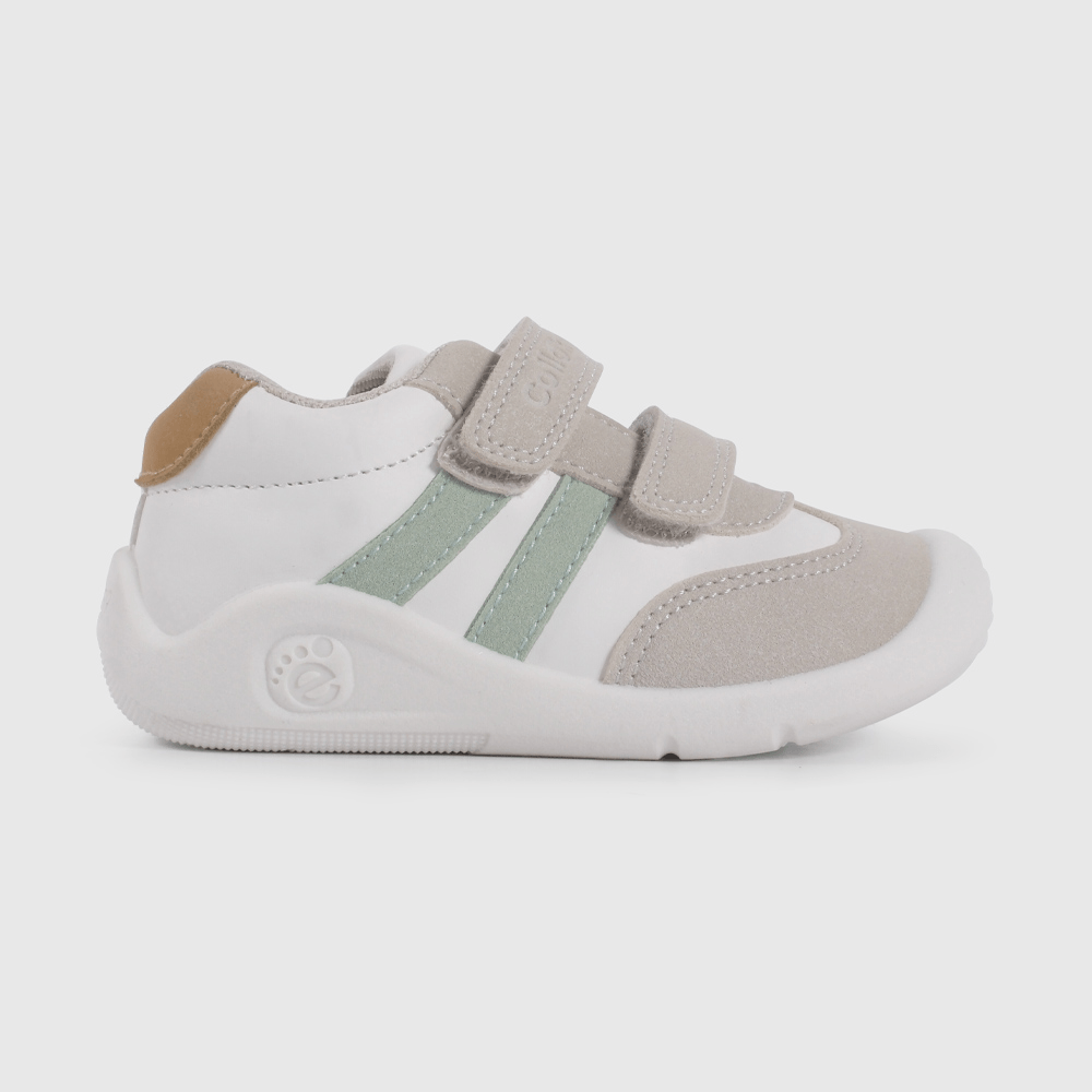 ZAPATILLA DE NINO DOS VELCROS JOGGING RETRO