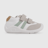 ZAPATILLA DE NINO DOS VELCROS JOGGING RETRO