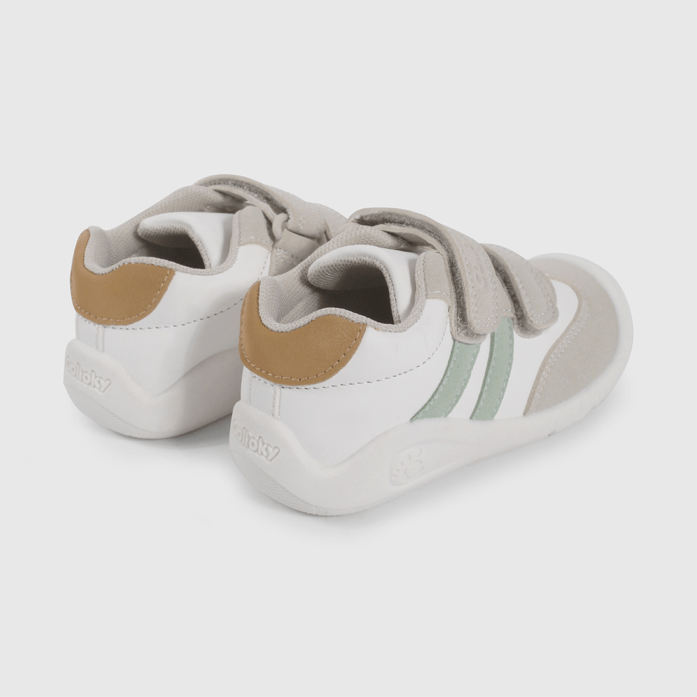 ZAPATILLA DE NINO DOS VELCROS JOGGING RETRO